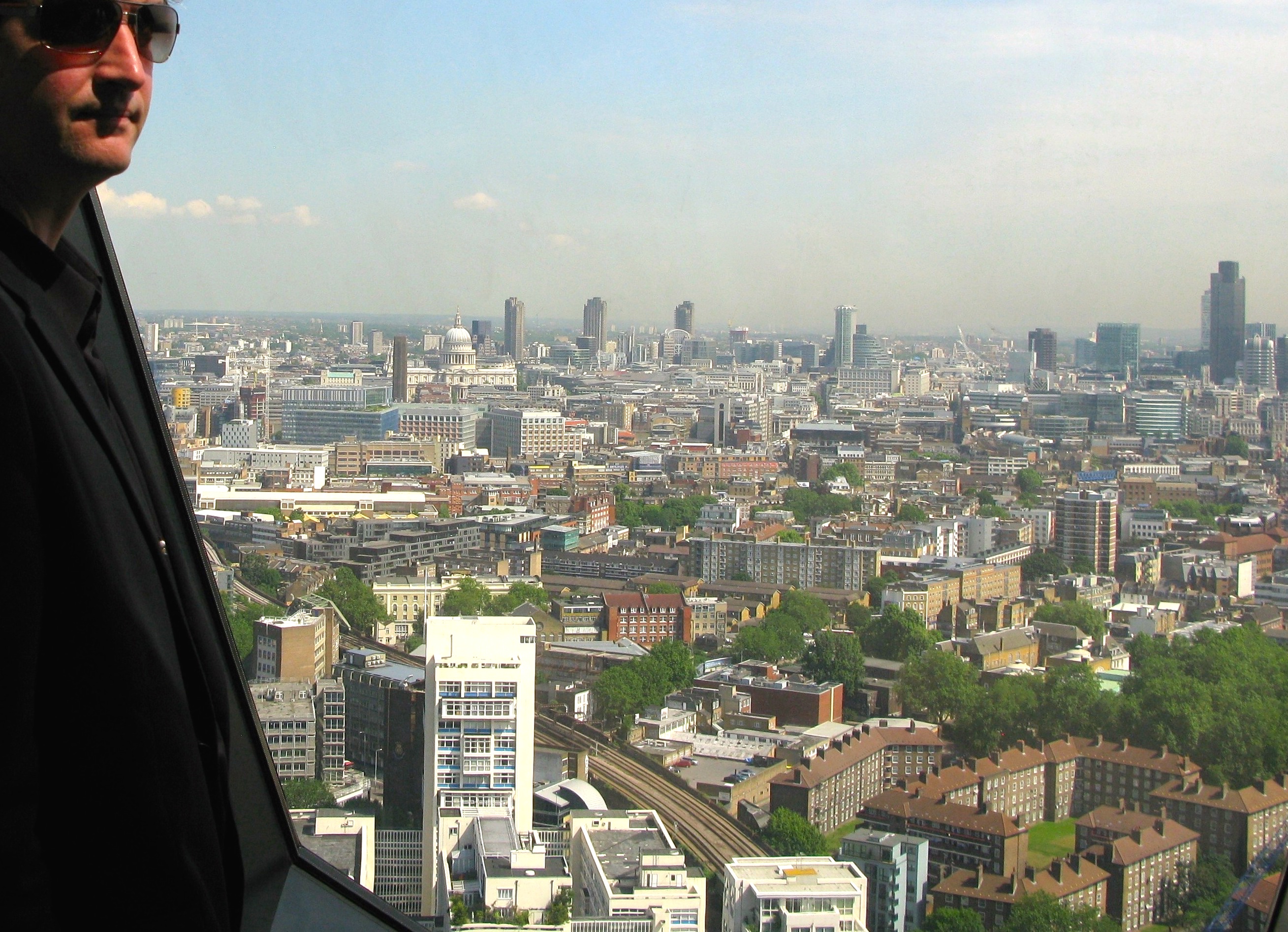 Architect surveys London (© Paul Coleman, London Intelligence 2010)