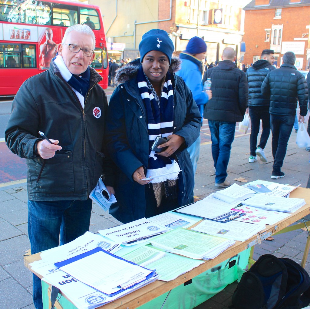 Spurs fans sign petition against their own club's 'regeneration' plan (© London Intelligence 2014)