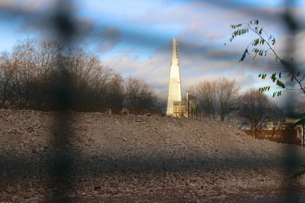 Now...Heygate reduced to rubble by December 2014 © London Intelligence 2014