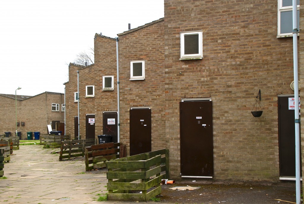 'Tinned' homes on Sweets Way Estate © London Intelligence 2015