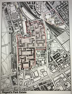 Regents Park Estate to be impacted by new HS2 route © London Borough of Camden.