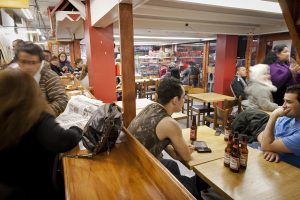 Latin Village indoor market and Pueblito Paisa restaurant at Wards Corner