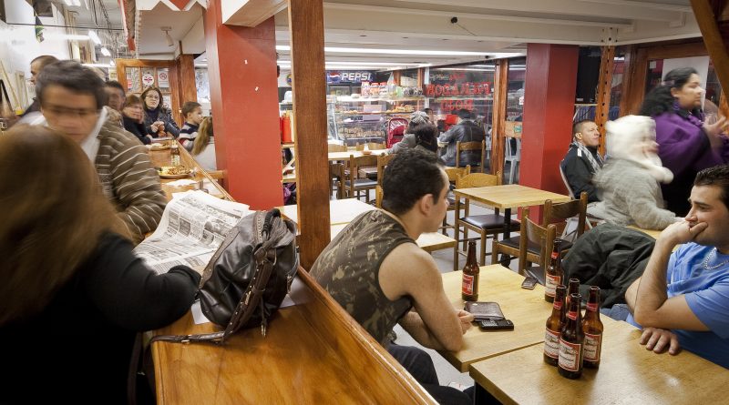 Latin Village indoor market and Pueblito Paisa restaurant at Wards Corner