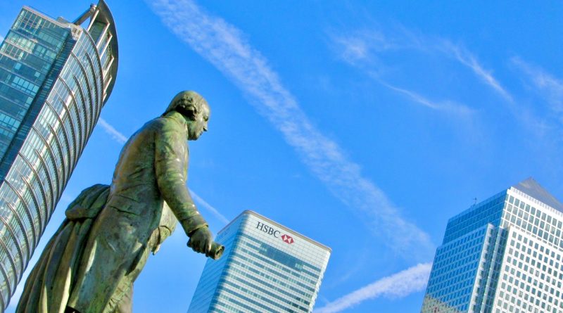 The statue of slave owner Robert Milligan at the West India Docks has been removed after 211 years (Photo © London Intelligence ®)