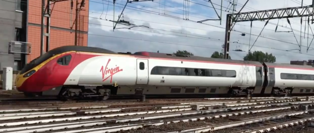 Class 390 Pendolinos but by Alstom train builders at Washwood Heath, Birmingham. 