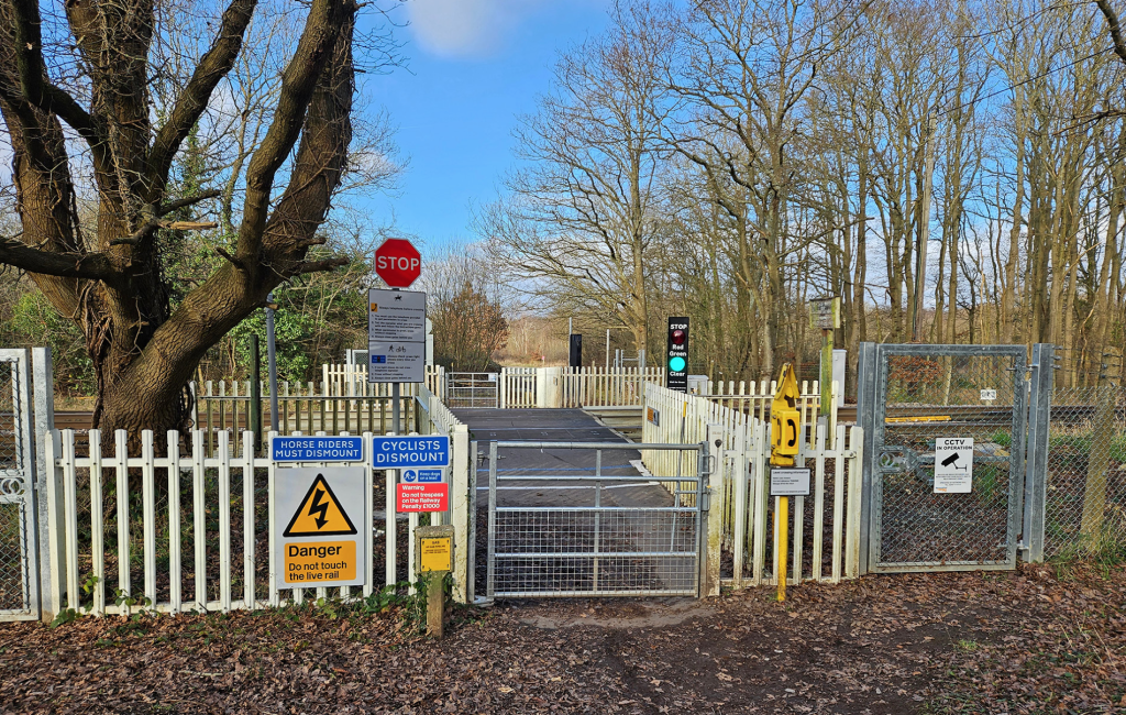 After the death of the pedestrian, Network Rail installs Miniature Warning Lights to protect users of the Lady Howard crossing (RAIB 2023). 