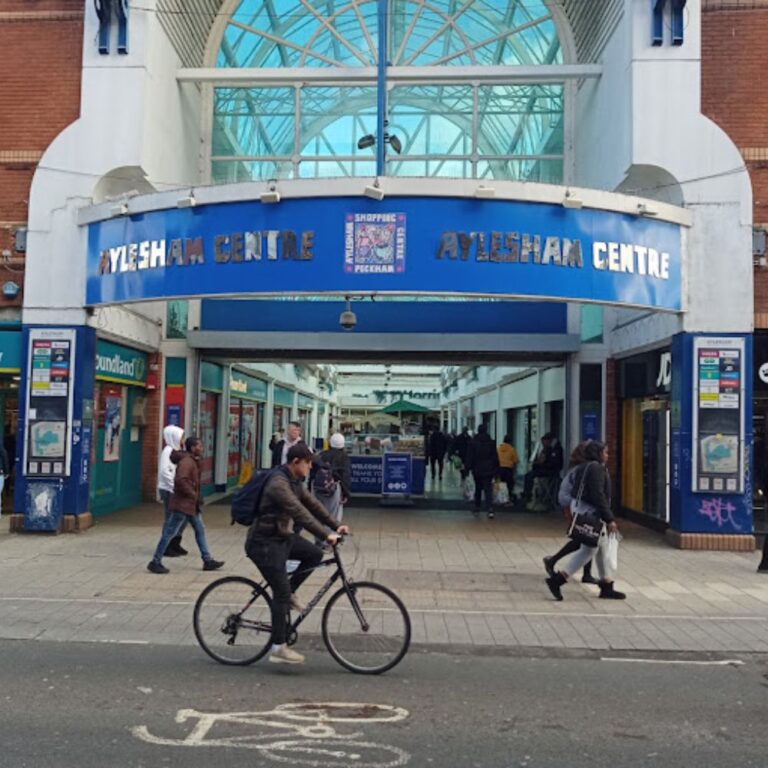 Aylesham Centre, Peckham, south London; planned redevelopment now halted by planning inspector (Source: Aylesham Centre).